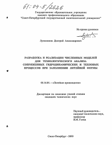 Диссертация по металлургии на тему «Разработка и реализация численных моделей для технологического анализа сопряженных гидродинамических и тепловых процессов при заполнении литейной формы»