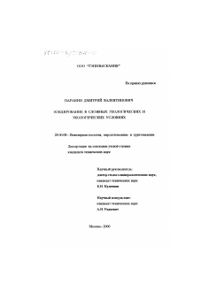 Диссертация по металлургии на тему «Зондирование в сложных геологических и экологических условиях»