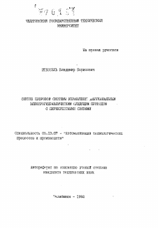 Автореферат по информатике, вычислительной технике и управлению на тему «Синтез цифровой системы управления двухканальным электрогидравлическим следящим приводом с перекрестными связями»